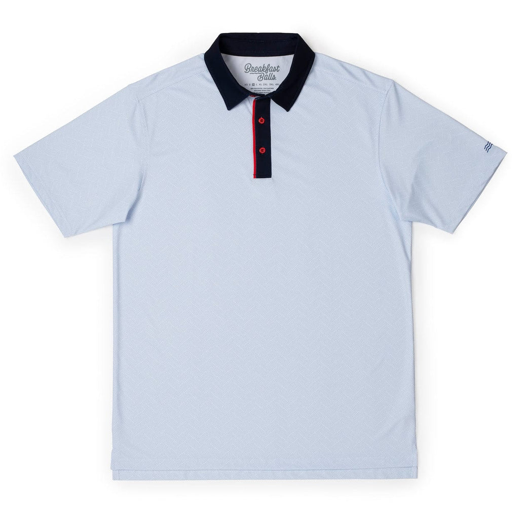 RSVLTS Broad Stripes All-Day Polo in White — detail 2