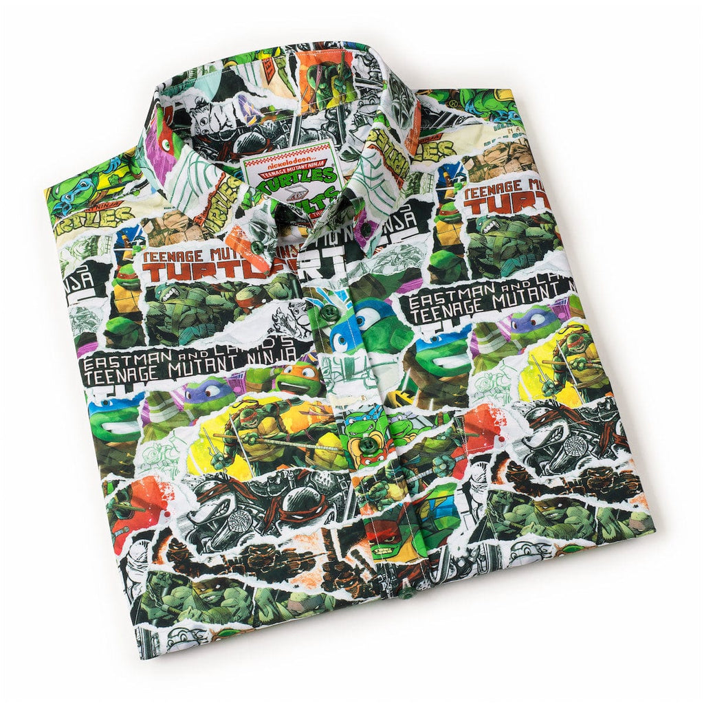 RSVLTS Tubular Since '84 KUNUFLEX Short Sleeve Shirt in Green — detail 10