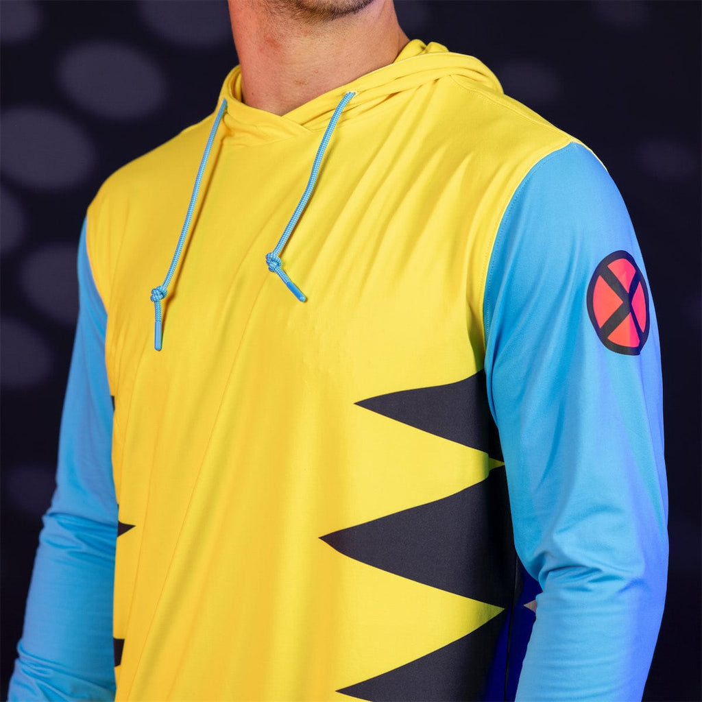 RSVLTS The Wolverine Performance Hoodie in Blue — detail 4