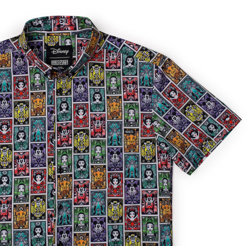 RSVLTS Disney Deco KUNUFLEX Short Sleeve Shirt in Multicolor — front view