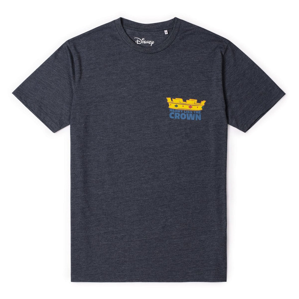 RSVLTS Heavy Lies The Crown Crewneck Tee in Gray — detail 3