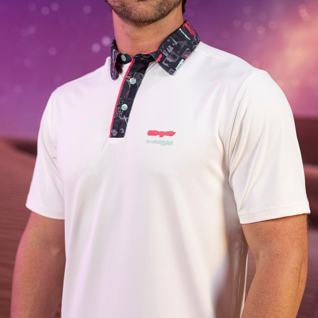 RSVLTS Trilogy's End All-Day Polo in White — detail 6