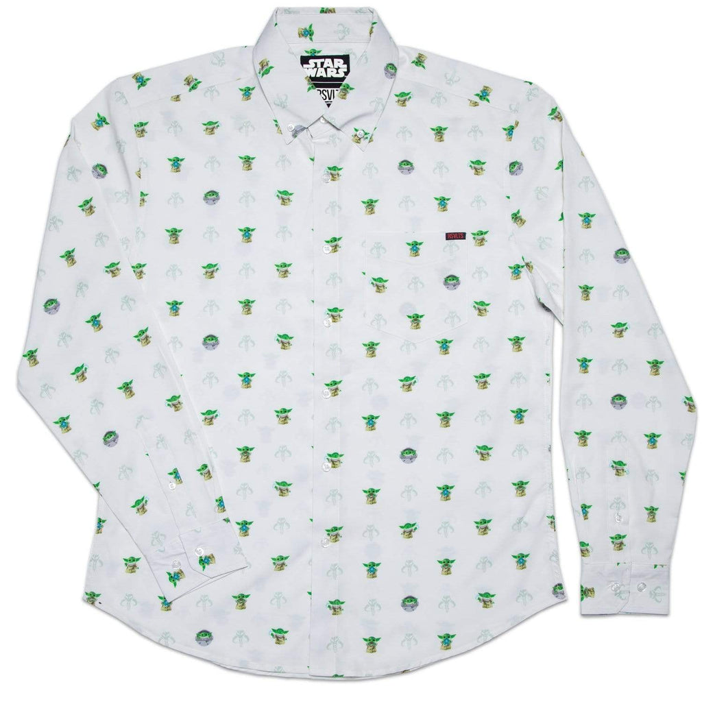 RSVLTS The Child Long Sleeve Shirt in White — detail 2
