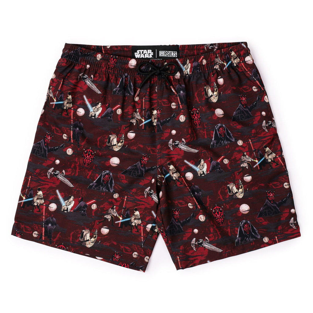 RSVLTS The Force and the Phantom Hybrid Shorts in Black — detail 6