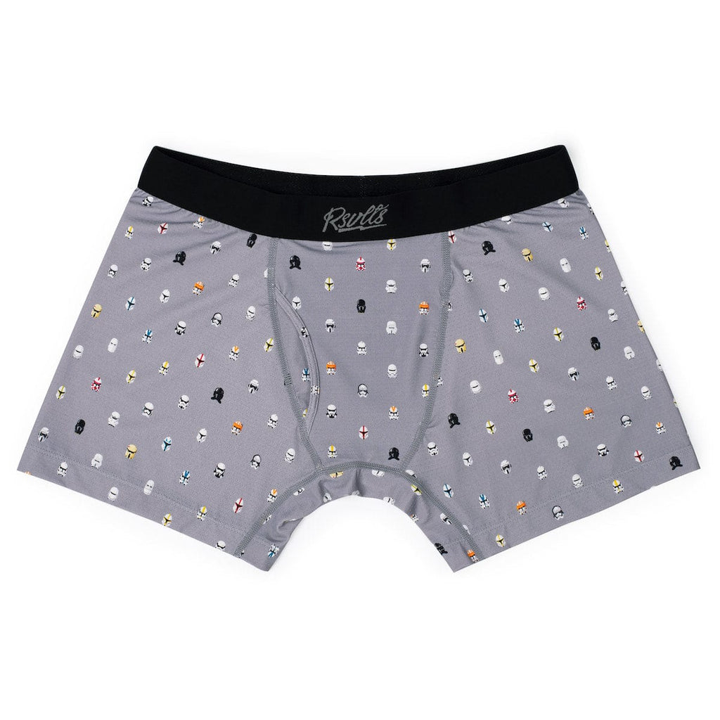 RSVLTS Lil Troopers Single-Pack Boxer Briefs in Gray — detail 2