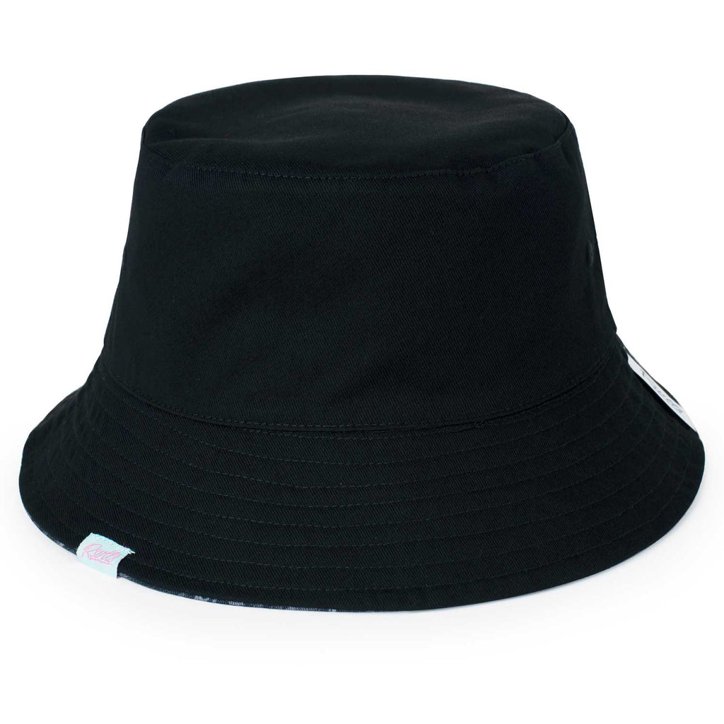 RSVLTS Midnight Chill Bucket Hat in Black — detail 3