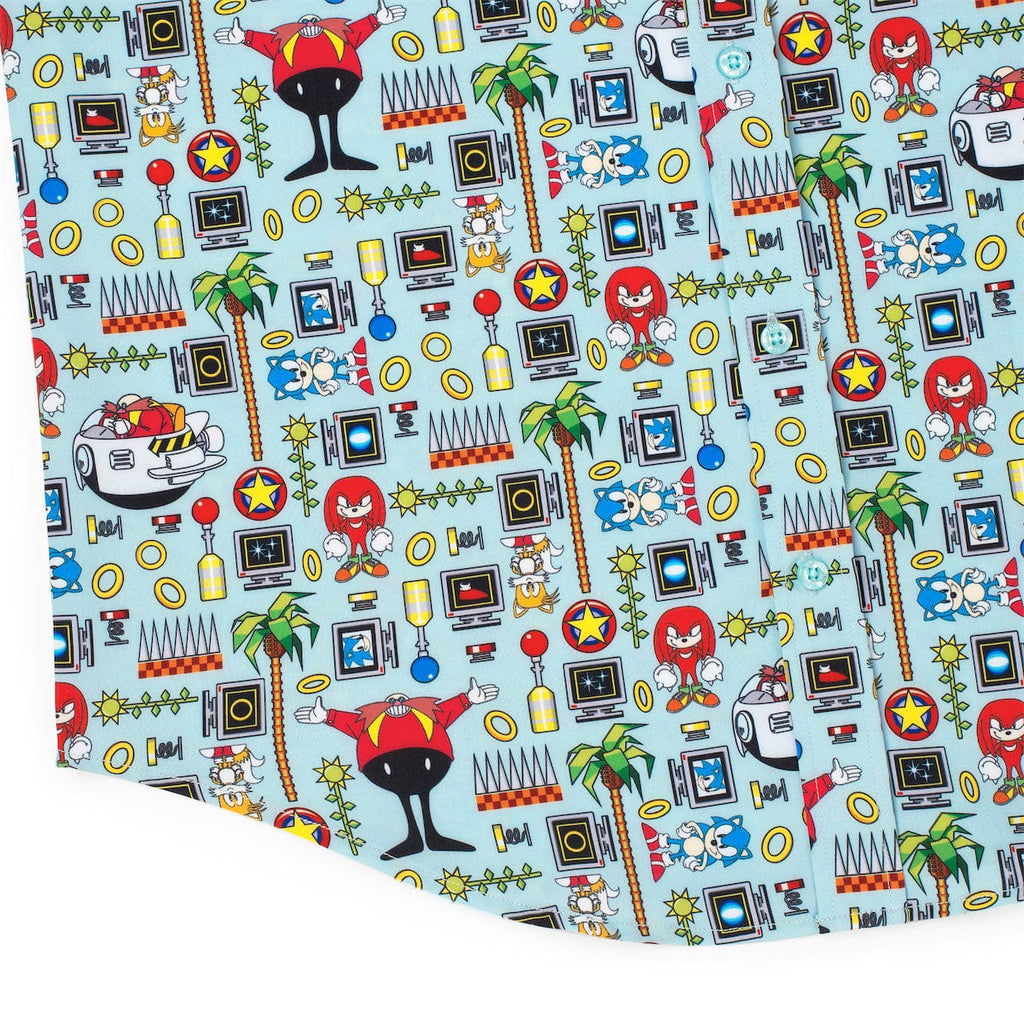 RSVLTS Sonic Essentials KUNUFLEX Short Sleeve Shirt in Multicolor — detail 10