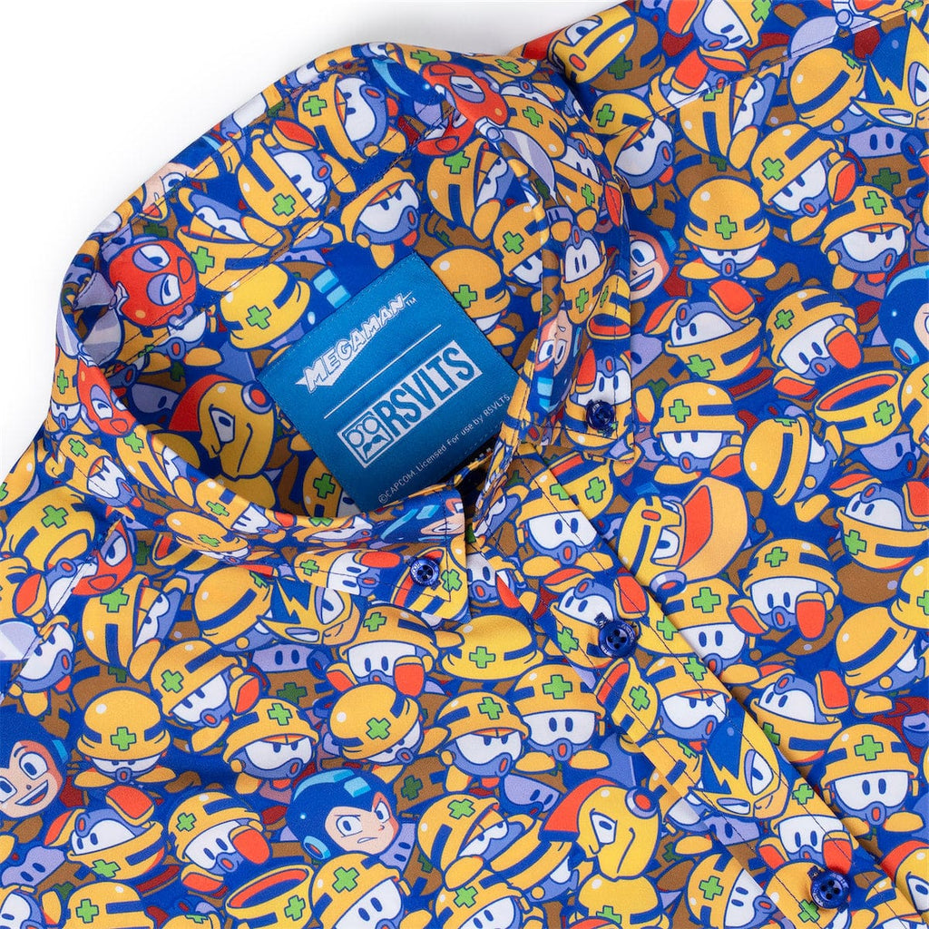RSVLTS Metall Heads KUNUFLEX Short Sleeve Shirt in Multicolor — detail 9