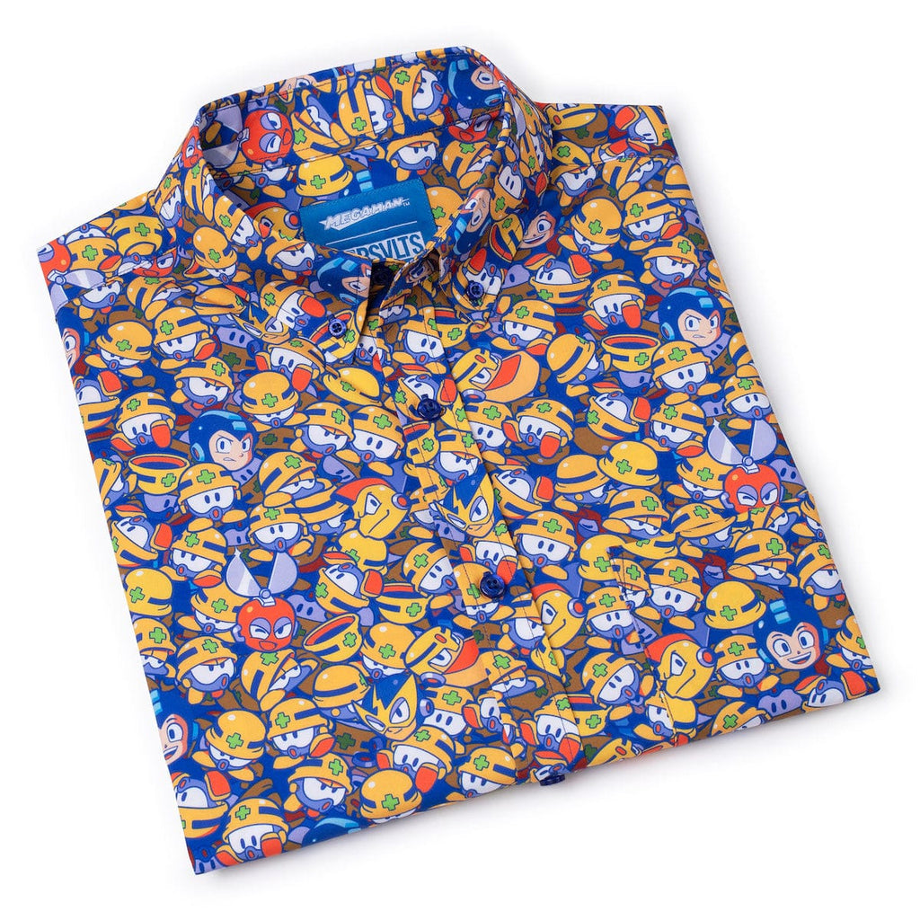 RSVLTS Metall Heads KUNUFLEX Short Sleeve Shirt in Multicolor — detail 11