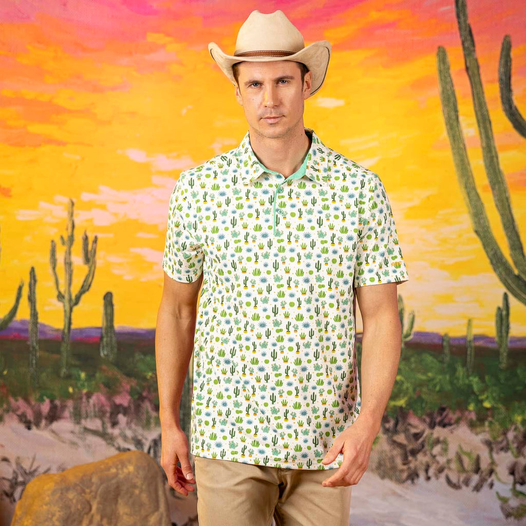 RSVLTS We Talkin' About Cactus All-Day Polo — detail 4