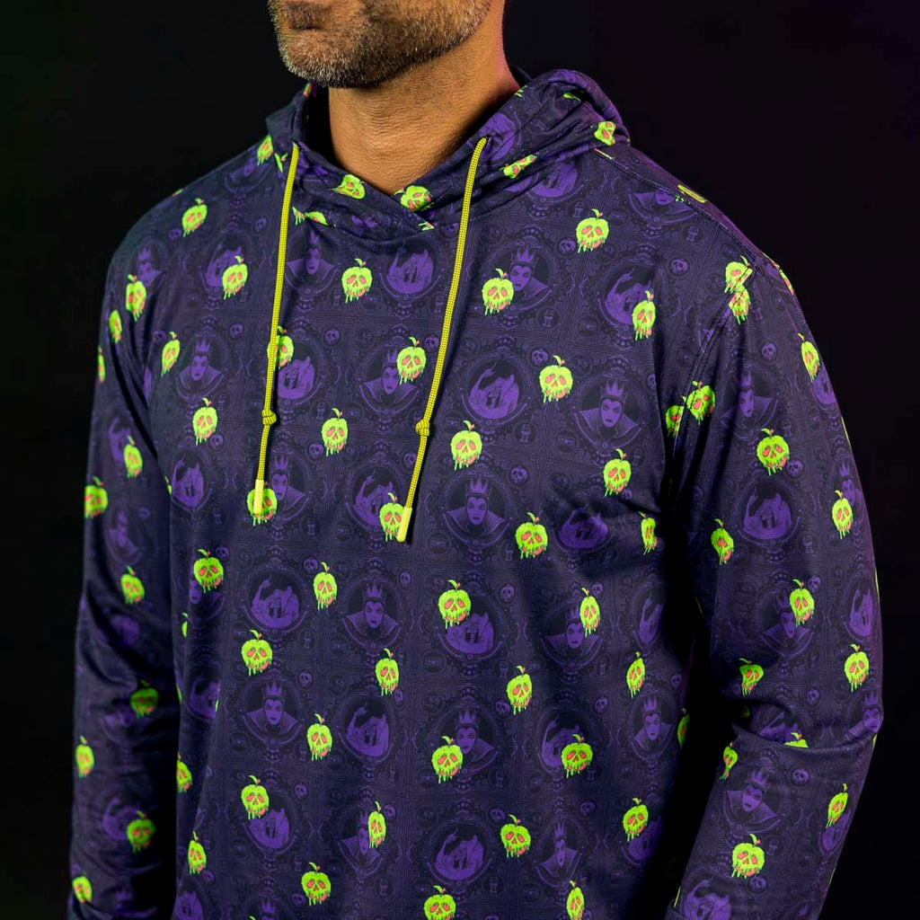RSVLTS Bad Apples Performance Hoodie in Purple — detail 4
