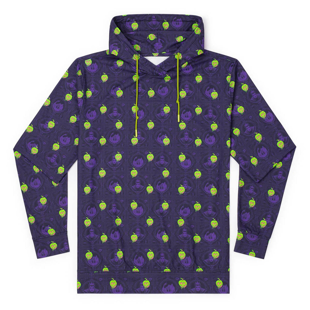 RSVLTS Bad Apples Performance Hoodie in Purple — front view