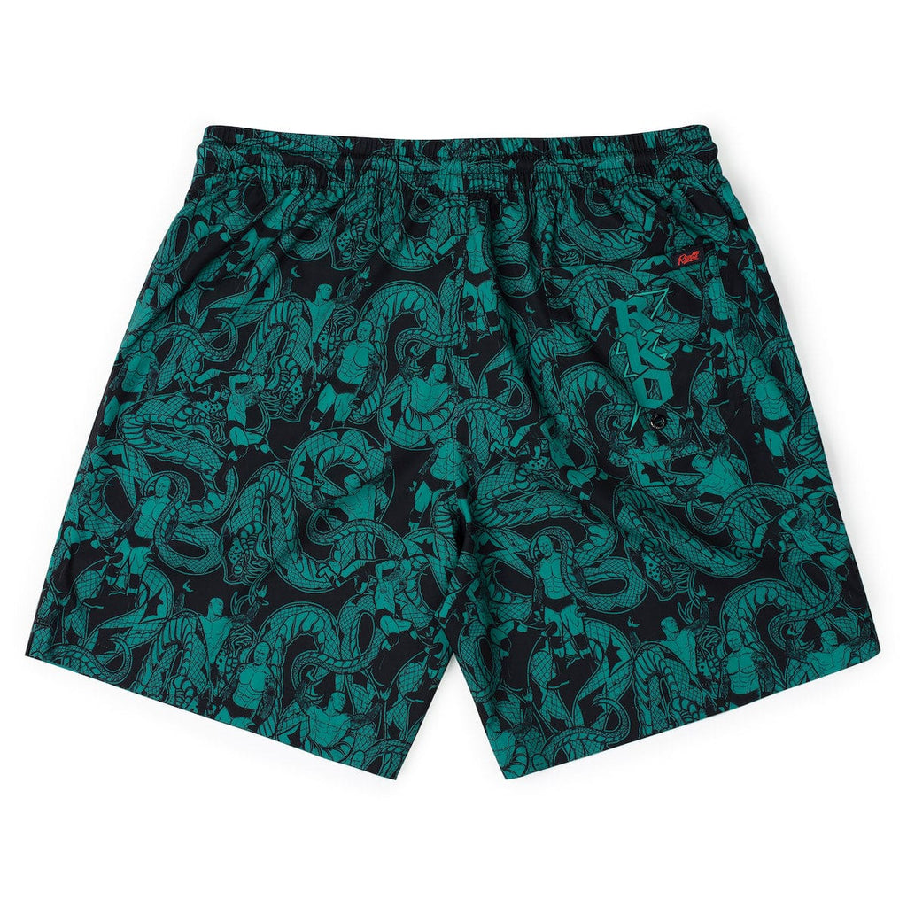 RSVLTS The Viper Hybrid Shorts in Green — detail 6