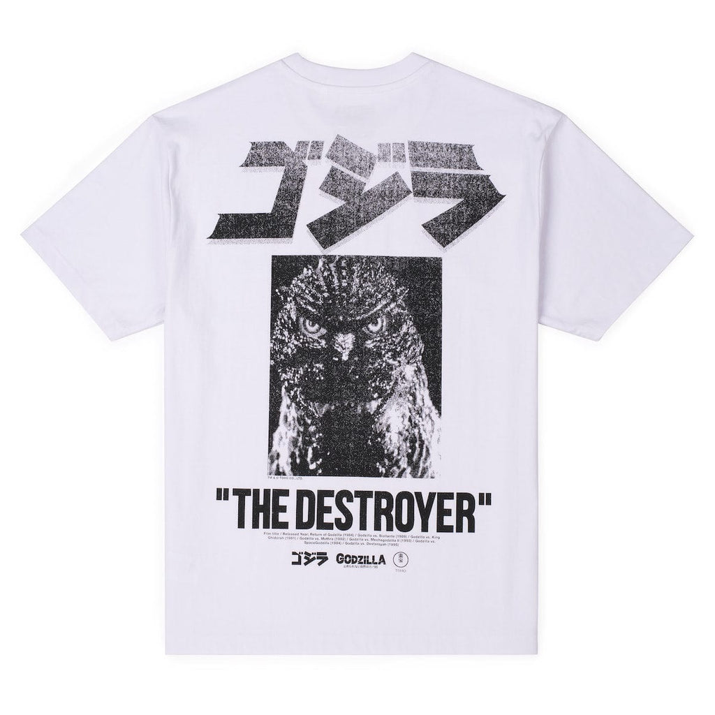 RSVLTS The Destroyer Vintage Crewneck Tee in Black — detail 5