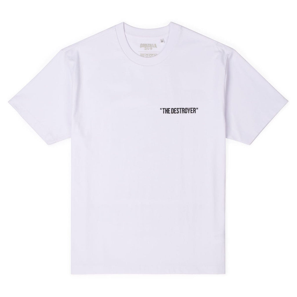 RSVLTS The Destroyer Vintage Crewneck Tee in Black — detail 2