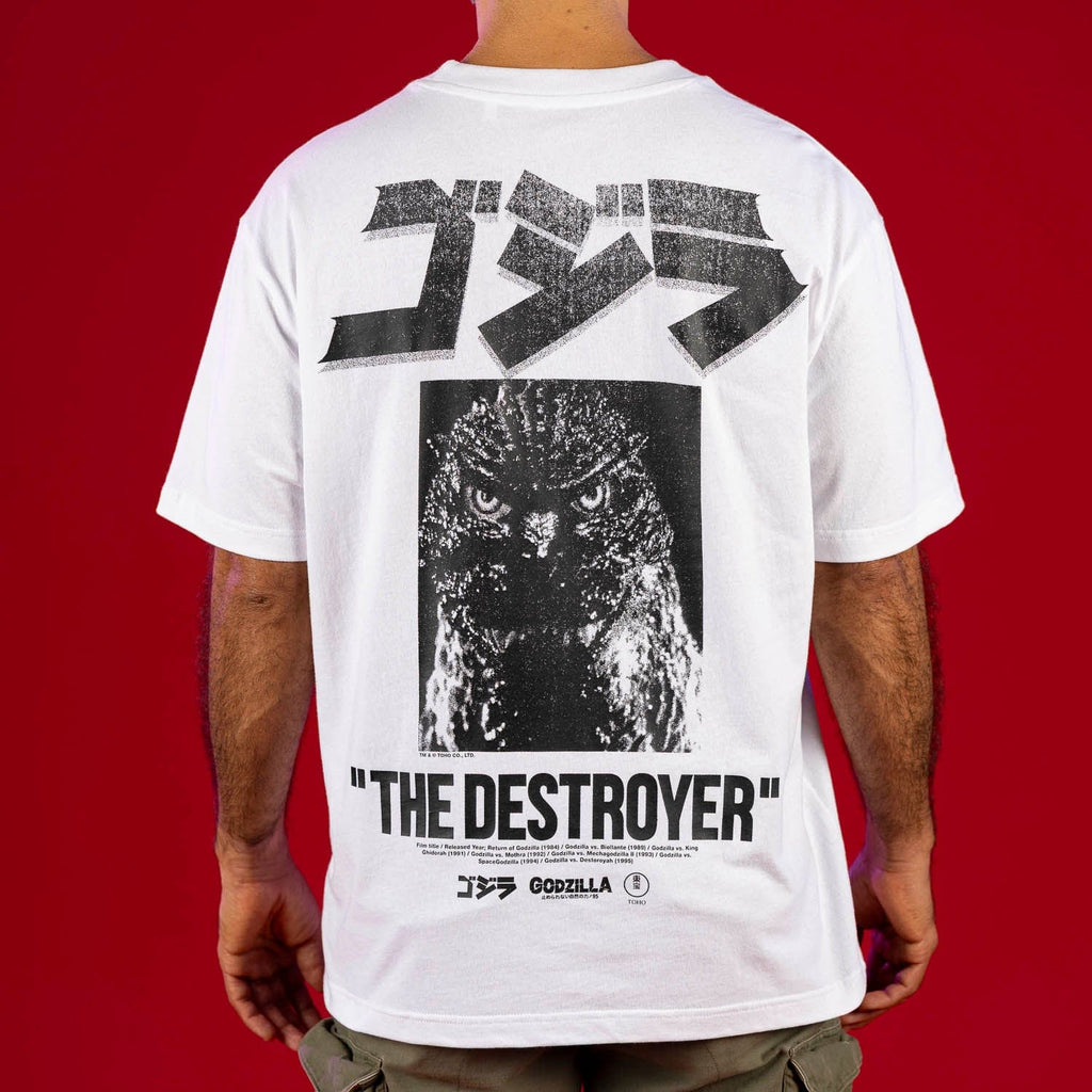 RSVLTS The Destroyer Vintage Crewneck Tee in Black — detail 3