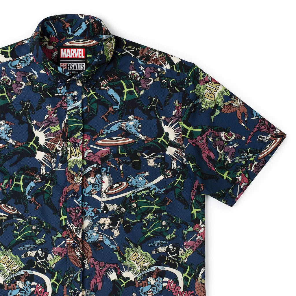 RSVLTS No Surrender KUNUFLEX Short Sleeve Shirt — front view