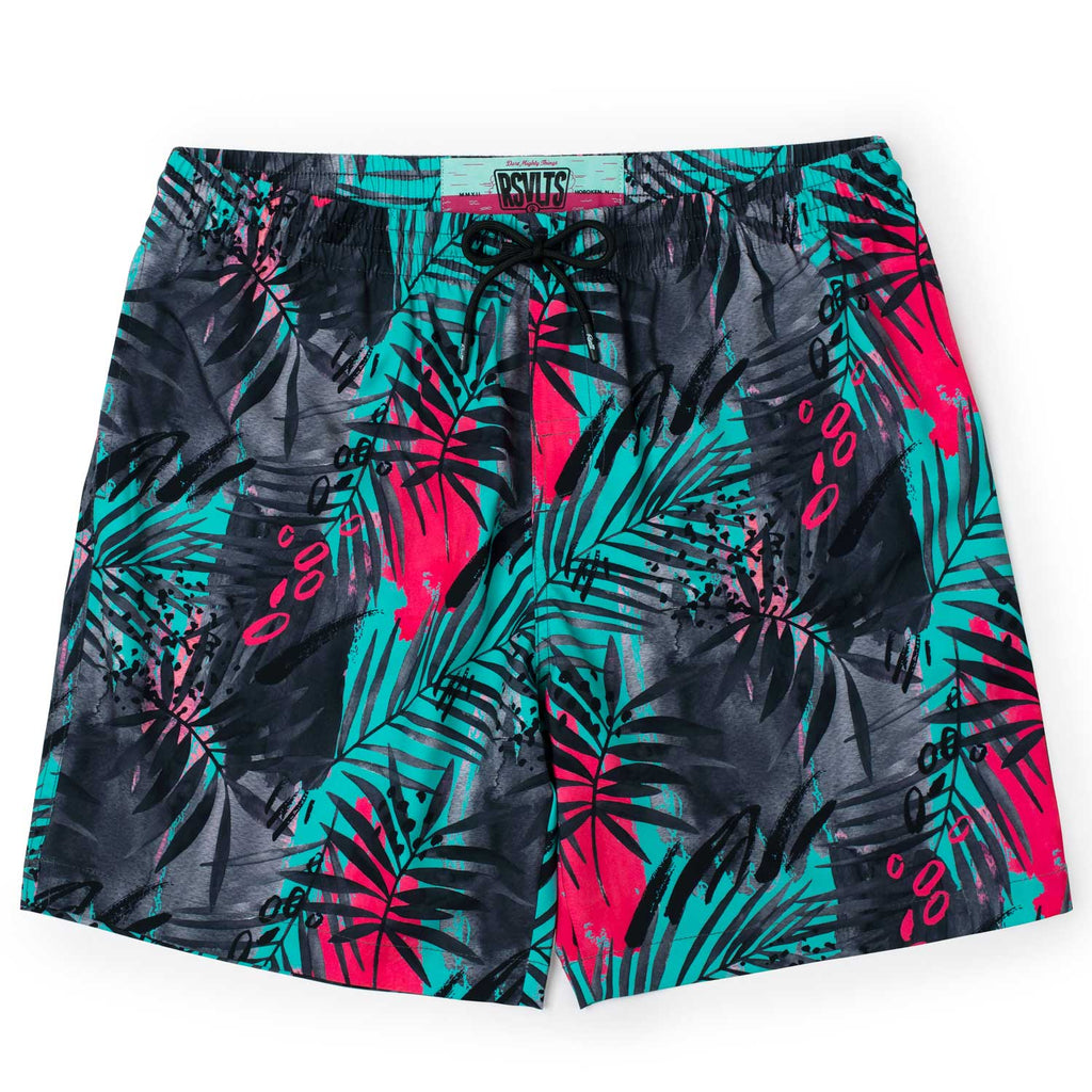 RSVLTS Miami Hybrid Shorts in Blue — front view