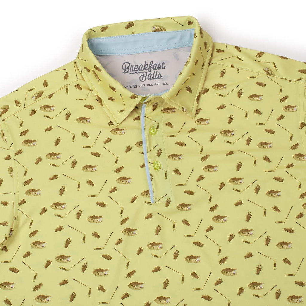 RSVLTS Play for Chubbs All-Day Polo in Yellow — detail 8