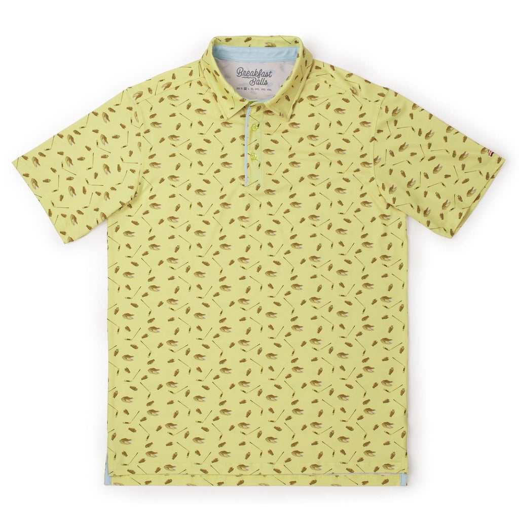 RSVLTS Play for Chubbs All-Day Polo in Yellow — detail 3