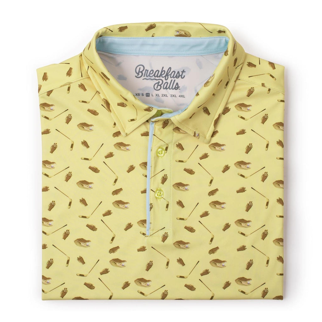 RSVLTS Play for Chubbs All-Day Polo in Yellow — detail 10