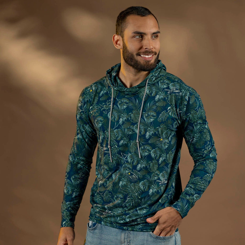 RSVLTS Clever Girl Performance Hoodie in Green — detail 3