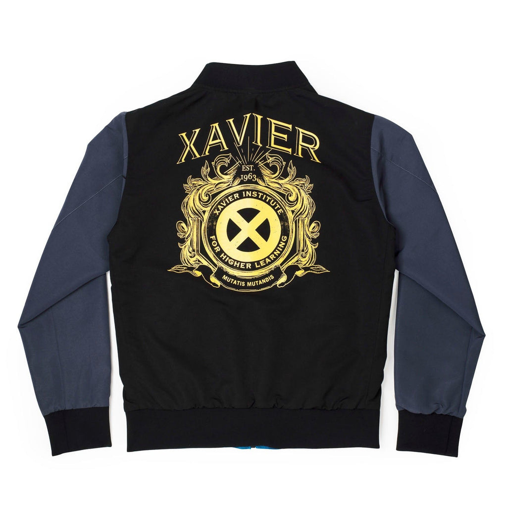 RSVLTS Mutatis Mutandis Reversible Bomber Jacket in Blue — detail 4