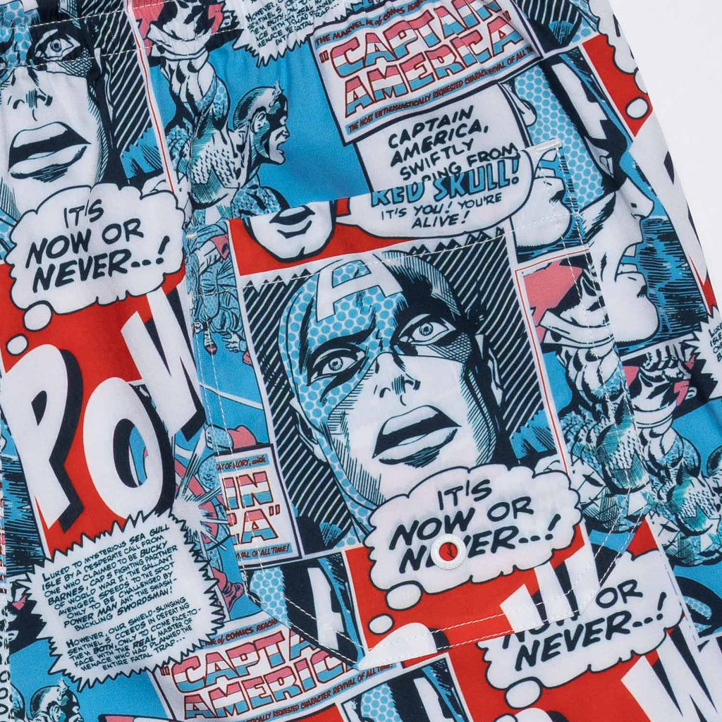 RSVLTS The First Avenger Hybrid Shorts in Blue — detail 6