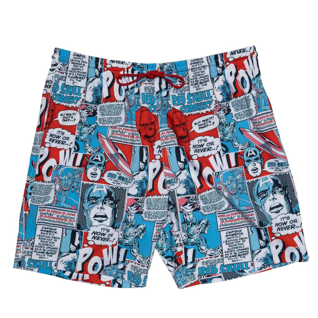 RSVLTS The First Avenger Hybrid Shorts in Blue — front view