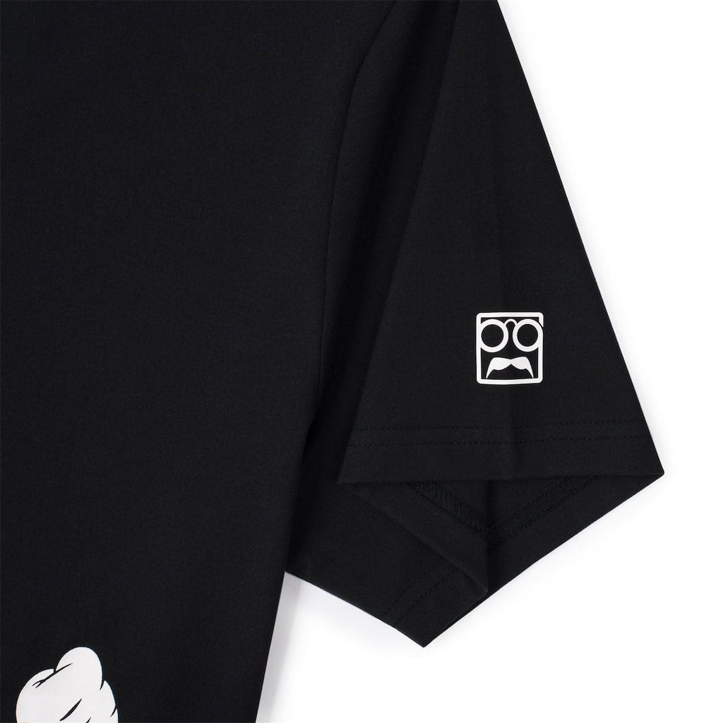RSVLTS Run Mickey Performance Tee in Black — detail 3