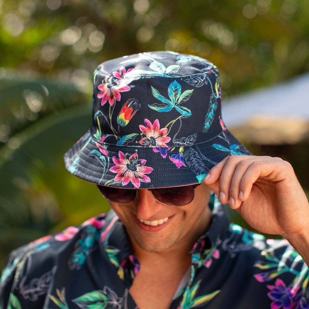 RSVLTS Spring Sketches Reversible Bucket Hat — detail 4