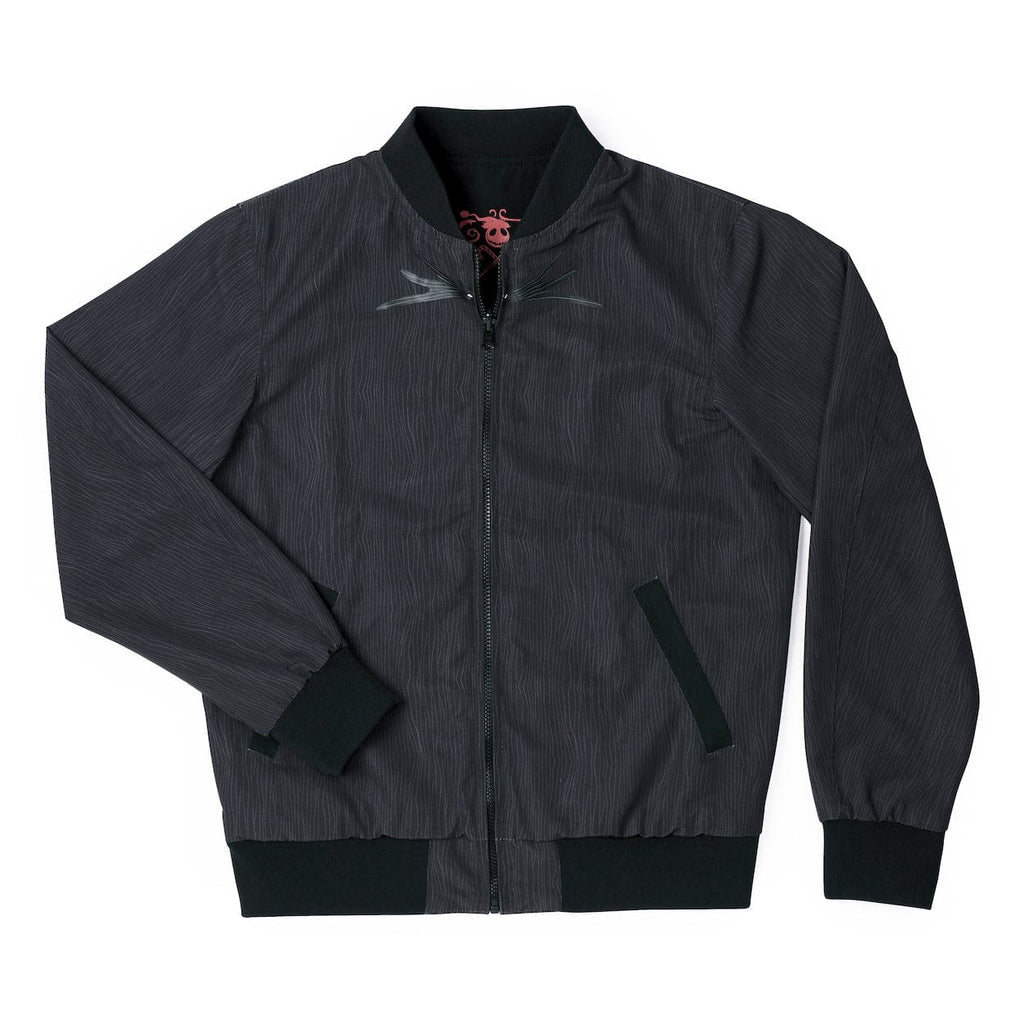 RSVLTS Jack’s Journey Reversible Bomber Jacket in Black — detail 3