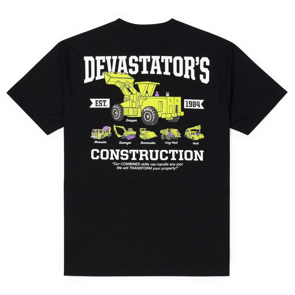 RSVLTS Devastator’s Construction Crewneck Tee in Black — detail 3