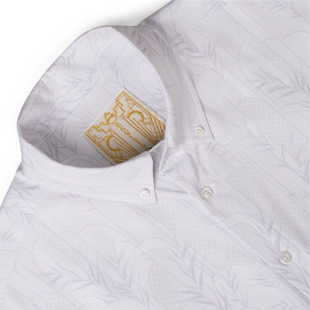 RSVLTS West Egg Long Sleeve Shirt in White — detail 3