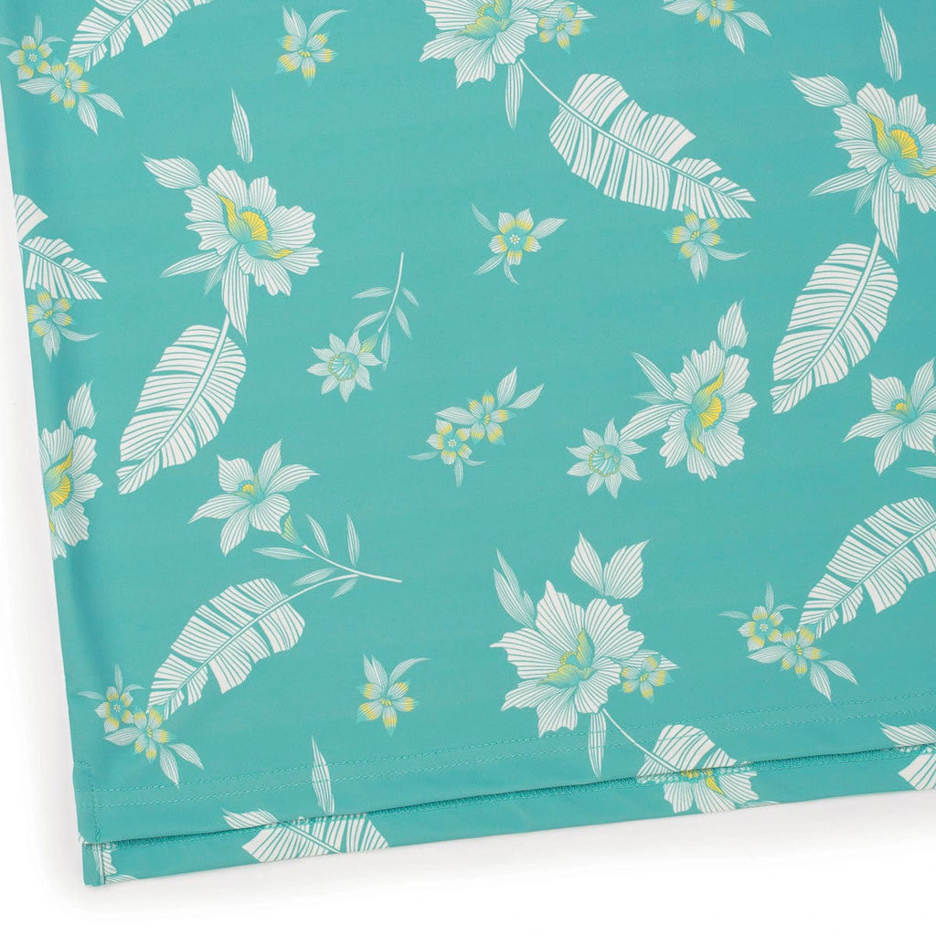 RSVLTS Feather Flora All-Day Polo in Blue — detail 8