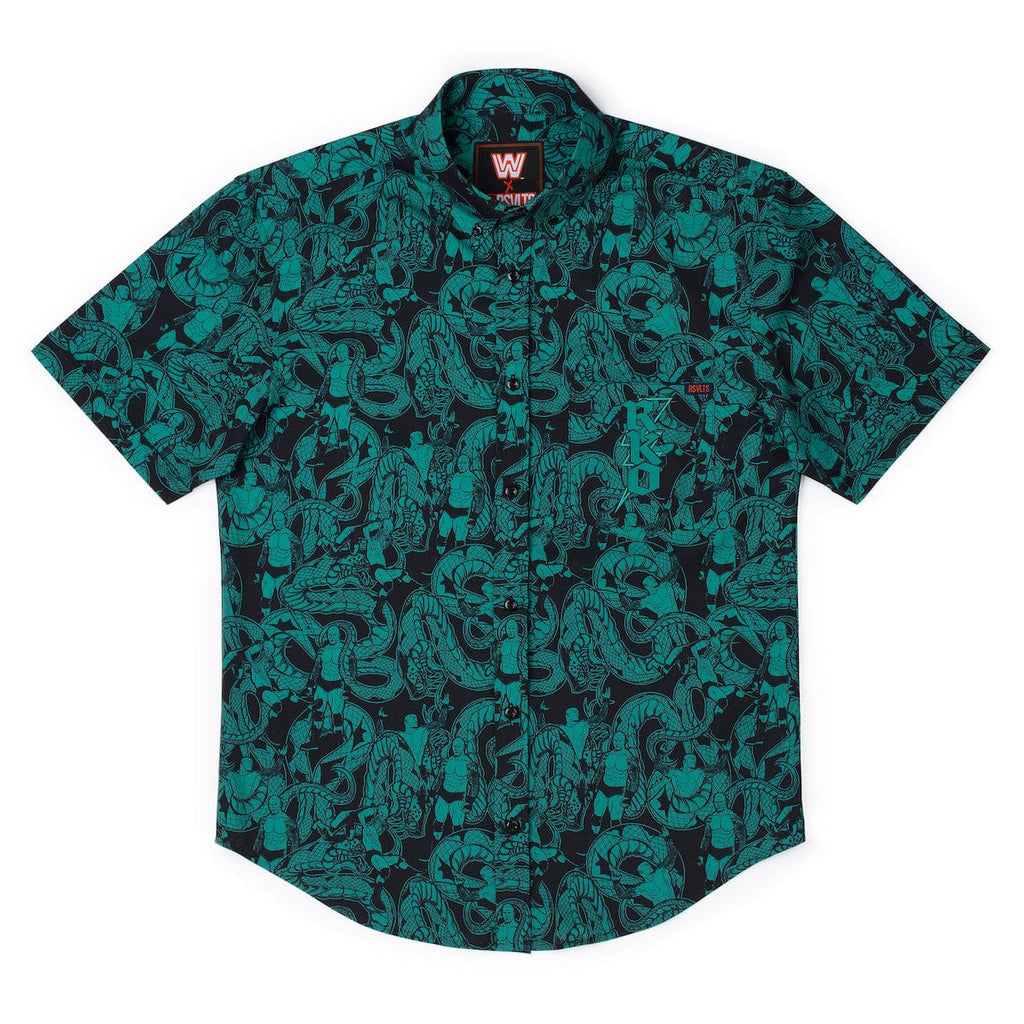 RSVLTS The Viper KUNUFLEX Short Sleeve Shirt in Green — detail 5