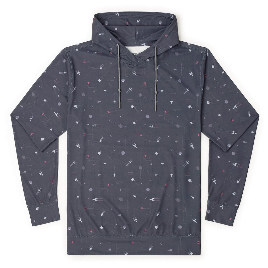 RSVLTS Stay on Target Performance Hoodie — front view