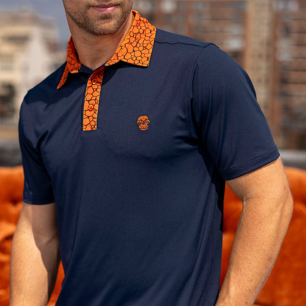 RSVLTS The Thing All-Day Polo in Blue — detail 6