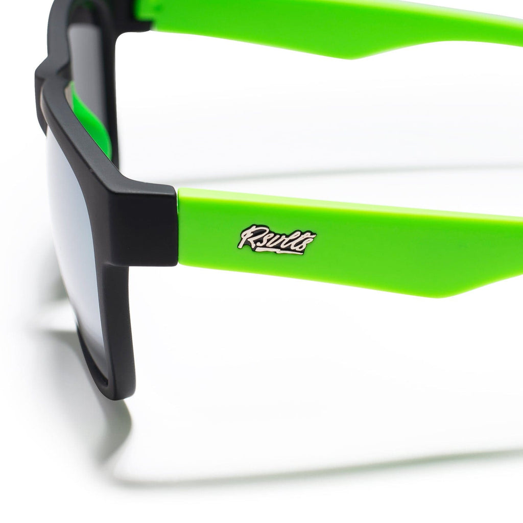 RSVLTS Laser Tag Green Cabana Shades Sunglasses — detail 3
