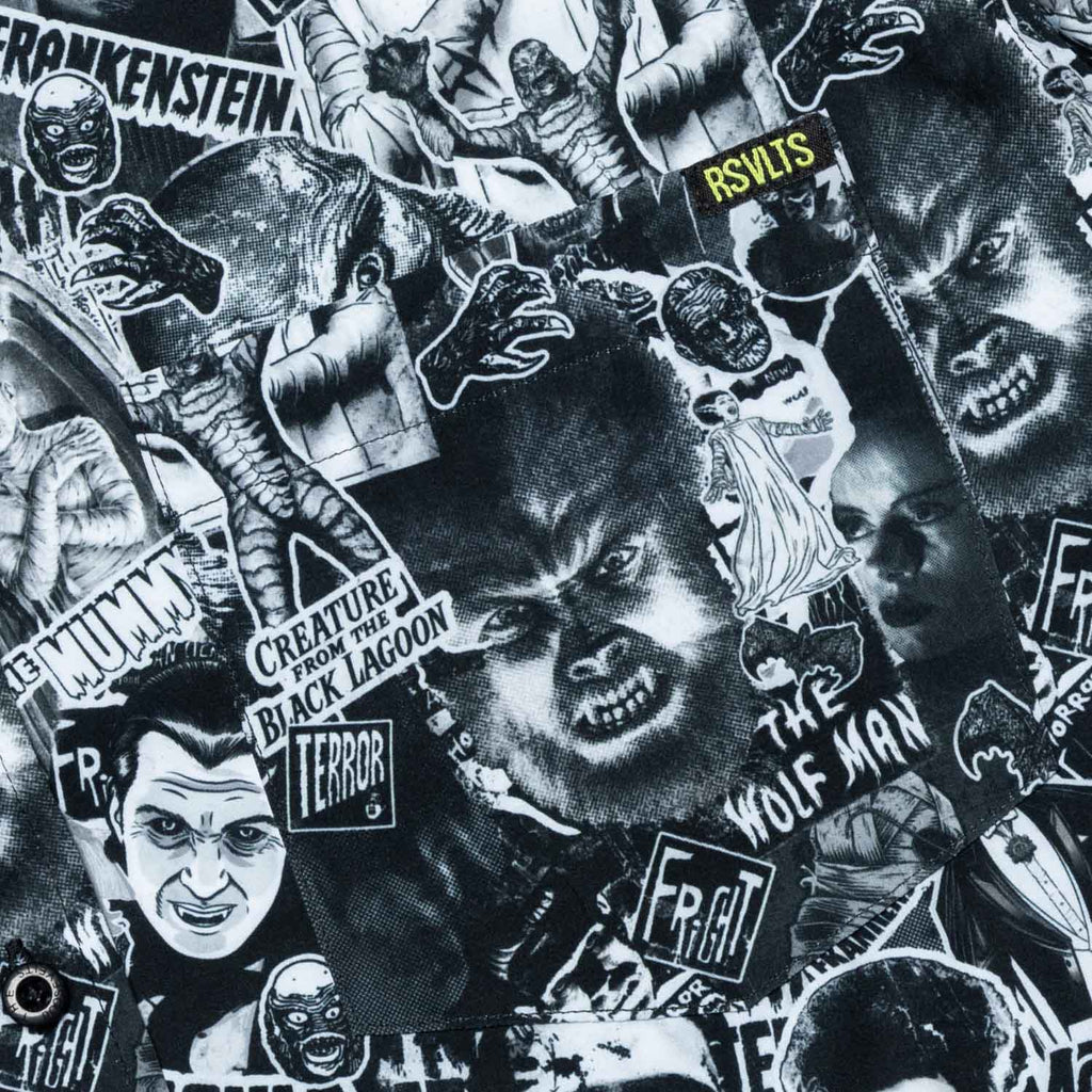 RSVLTS Monster Mashup KUNUFLEX Short Sleeve Shirt — detail 4