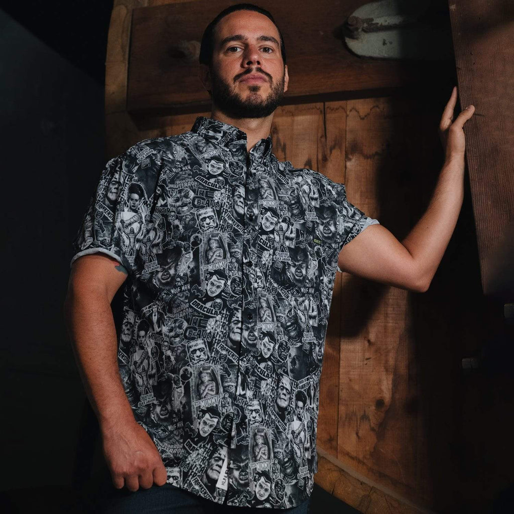 RSVLTS Monster Mashup KUNUFLEX Short Sleeve Shirt — detail 2