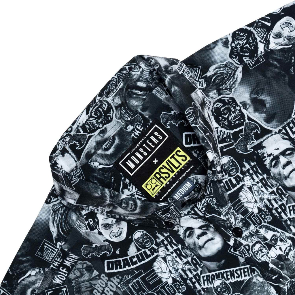 RSVLTS Monster Mashup KUNUFLEX Short Sleeve Shirt — detail 7