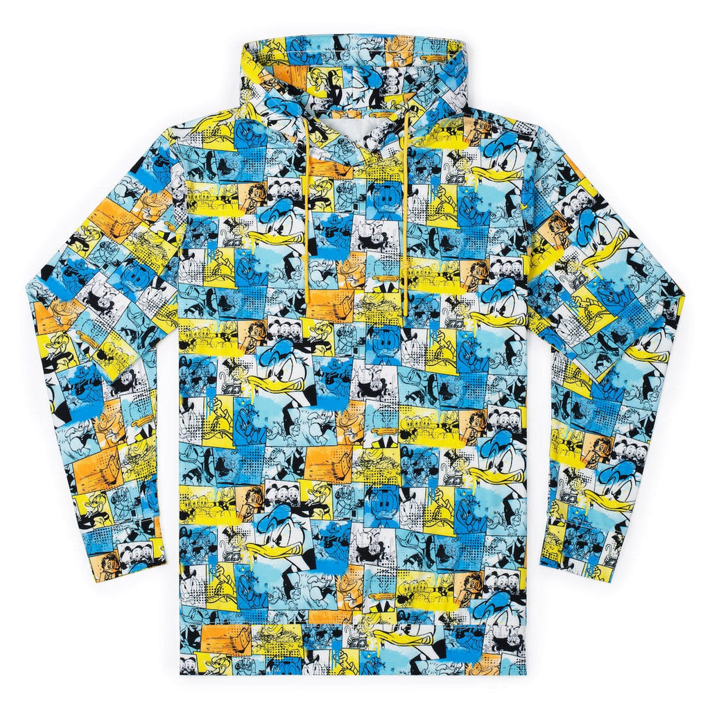 RSVLTS Birds of a Feather Performance Hoodie in Multicolor — front view