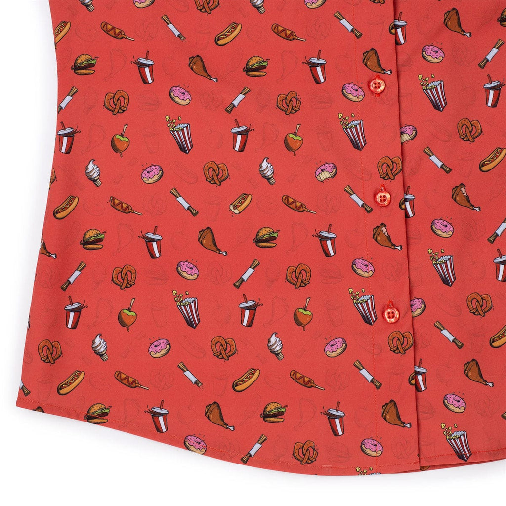 RSVLTS Park Bites Women's KUNUFLEX Short Sleeve Shirt — detail 6