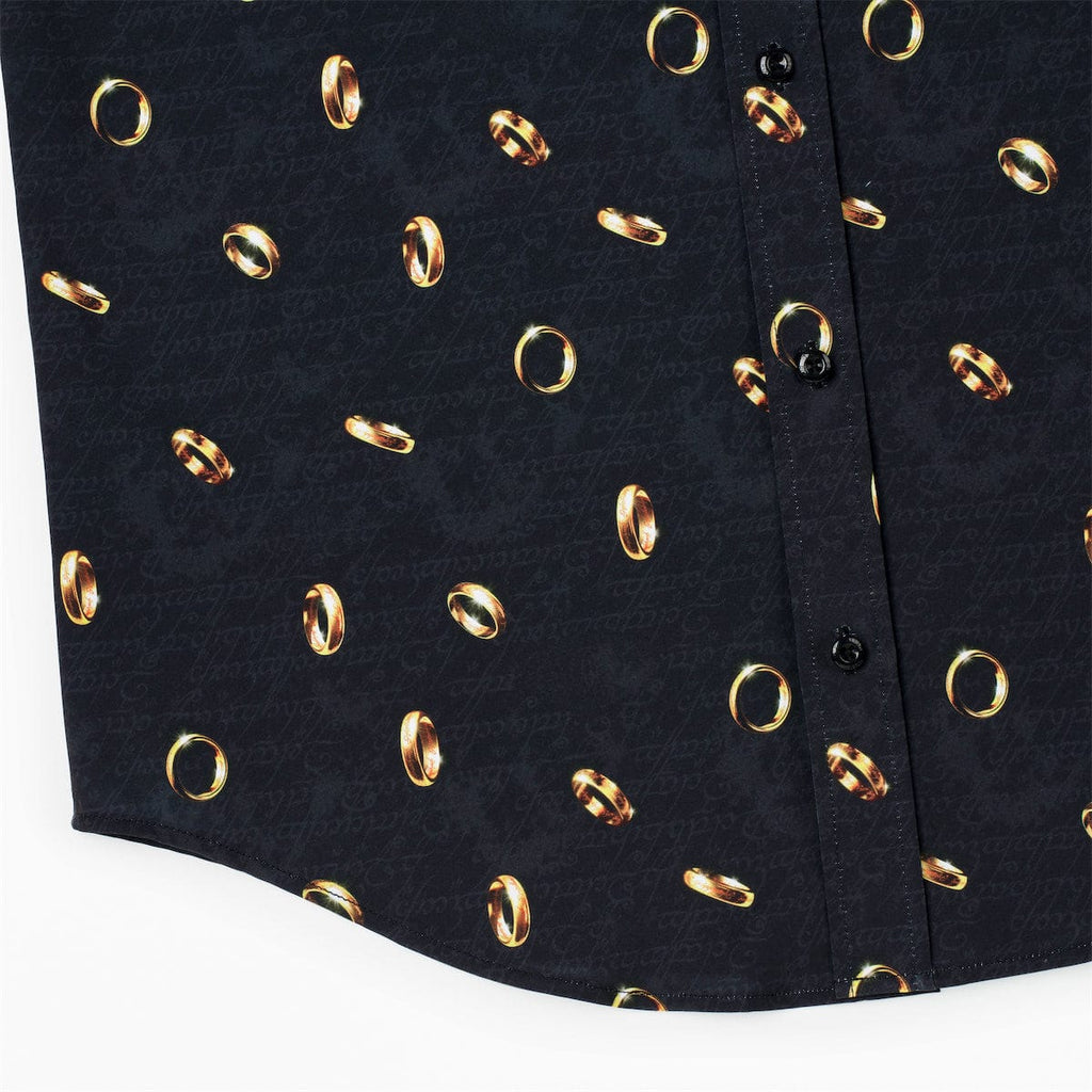 RSVLTS The One Ring KUNUFLEX Short Sleeve Shirt in Black — detail 10