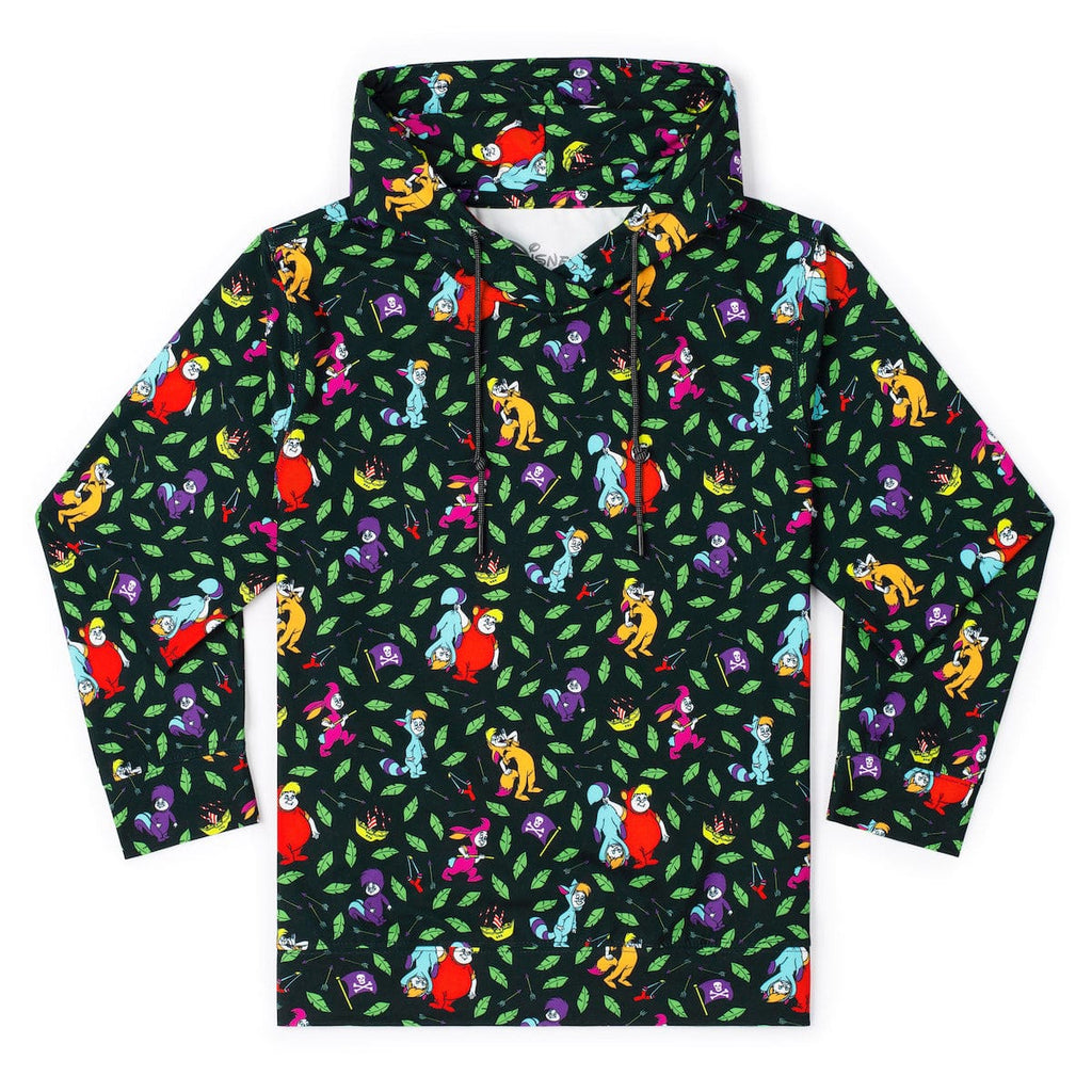 RSVLTS Never Grow Up Youth Performance Hoodie — front view