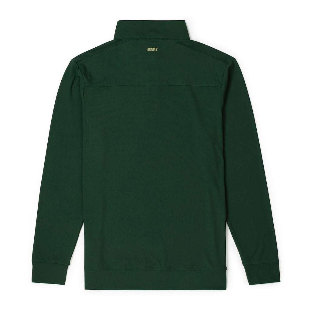 RSVLTS Hunter Green (Monogram) Quarter Zip in Green — detail 3