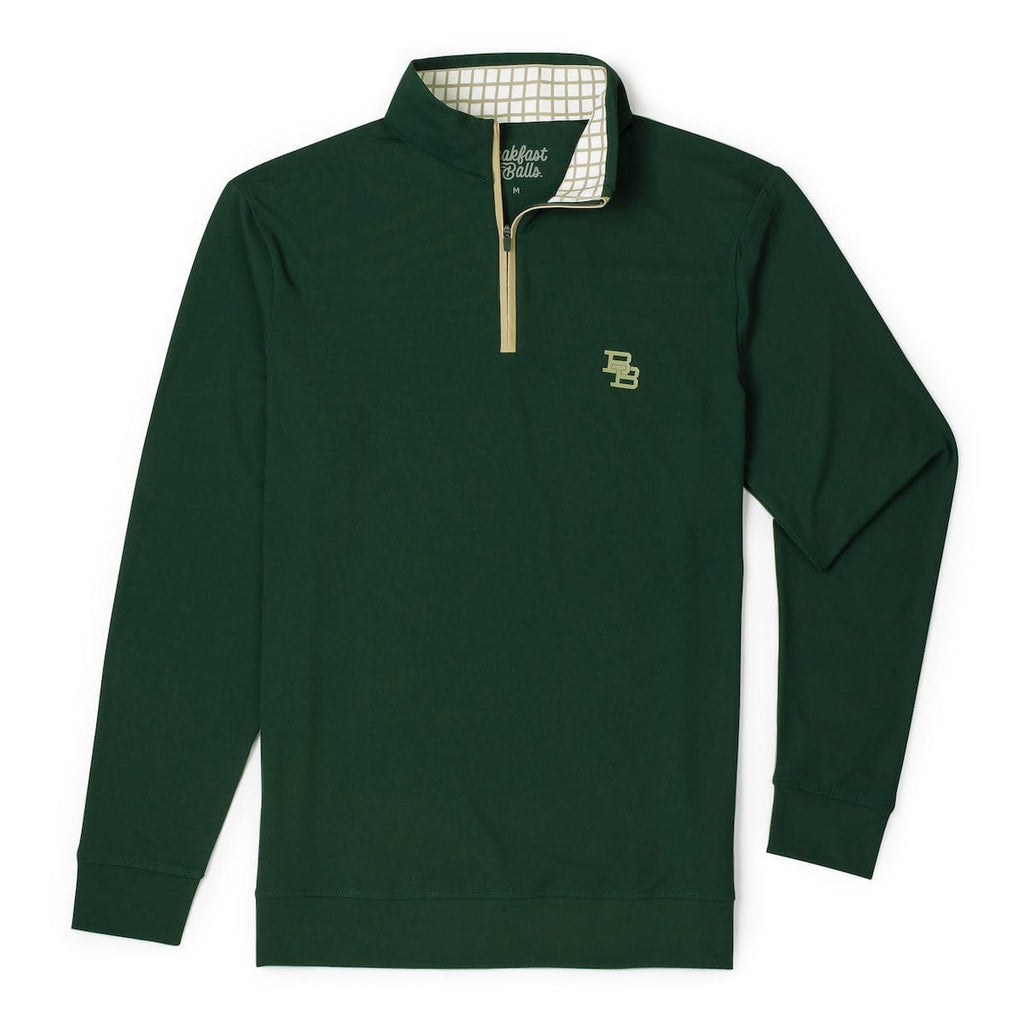 RSVLTS Hunter Green (Monogram) Quarter Zip in Green — detail 8