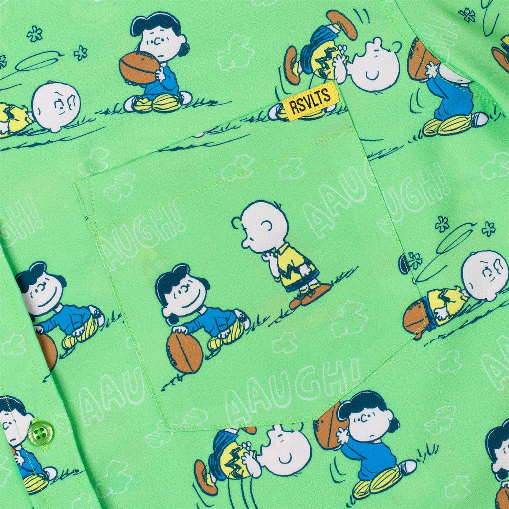 RSVLTS AAUGH! KUNUFLEX Short Sleeve Shirt in Green — detail 4