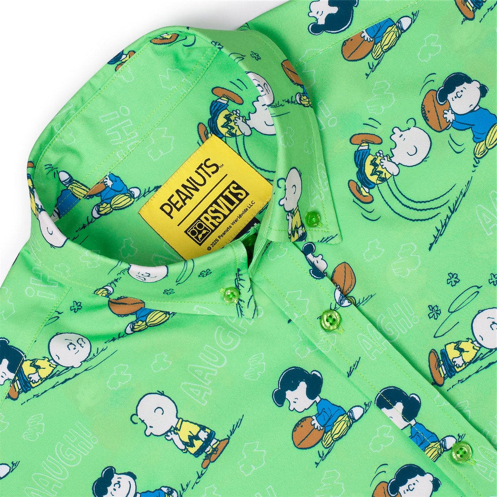 RSVLTS AAUGH! KUNUFLEX Short Sleeve Shirt in Green — detail 7